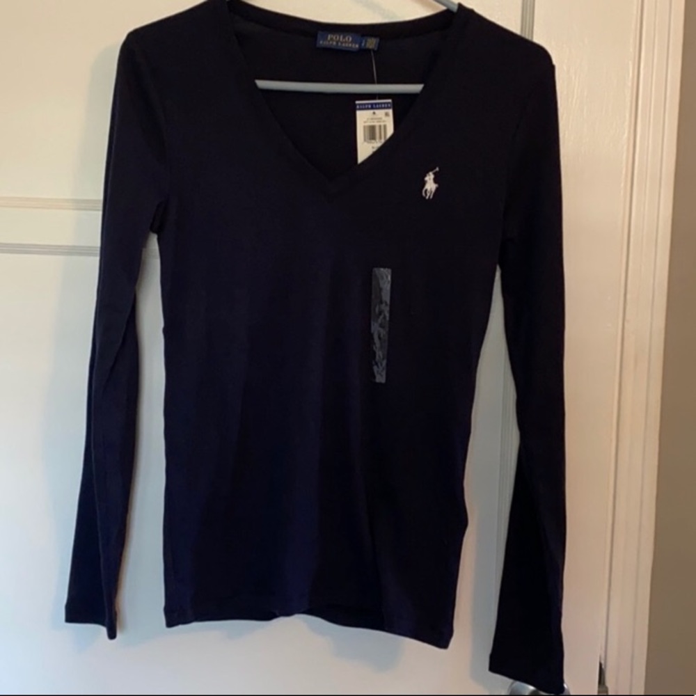 Polo long sleeve tee shirt